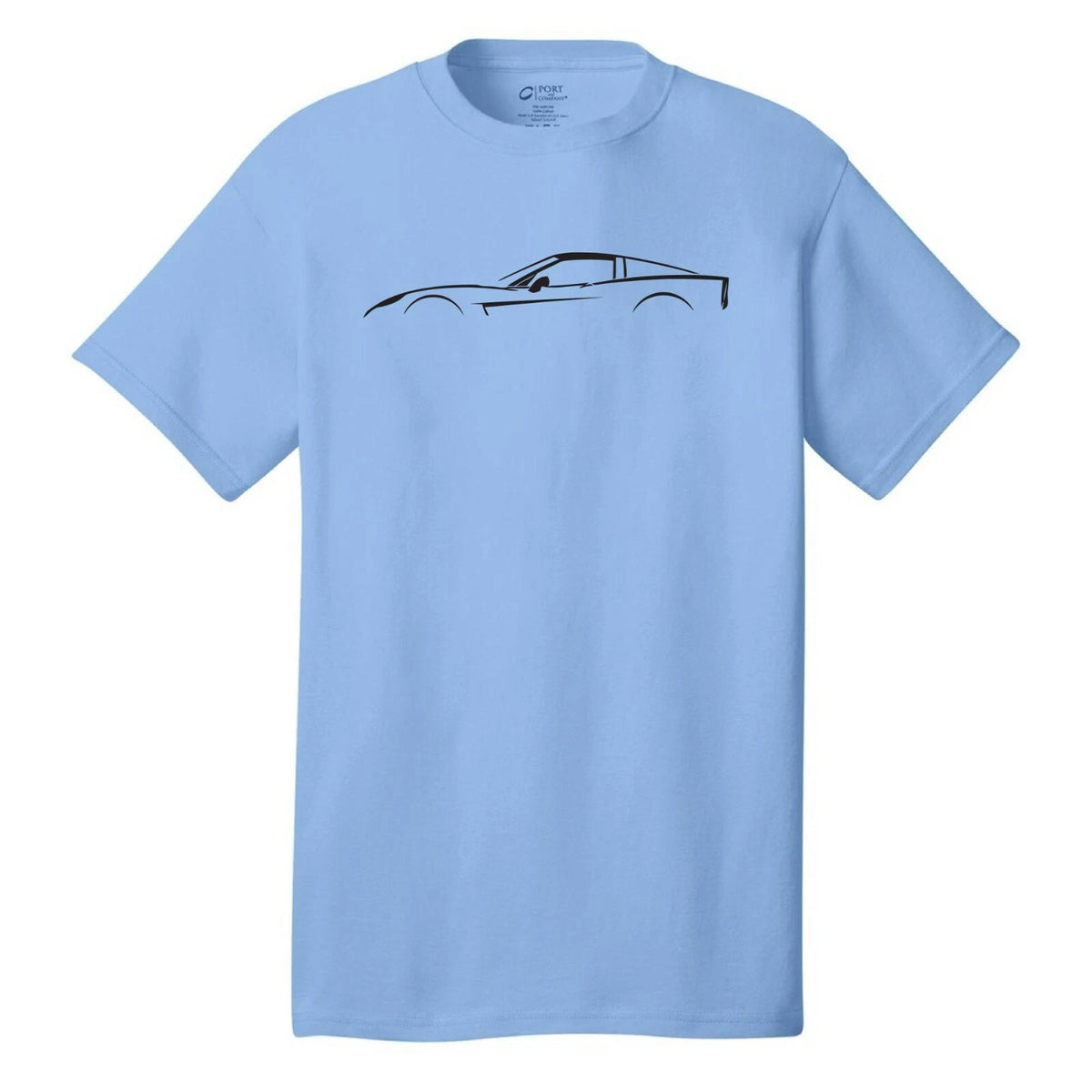 Chevrolet Corvette C6 Silhouette T-shirt
