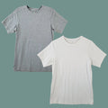 Lot of 5 Mack Weldon Tee Shirt Mens S Jersey Crew Neck Undershirt Grey White