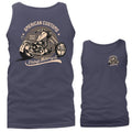American Customs Bikers Vintage Classic Custom Motorcycle Tank Top