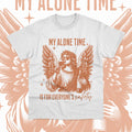My Alone Time Is For Everyones Safety T-Shirt Sarcastic Funny Sweater Soft Tee