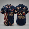 America 250th Anniversary Baseball Jersey, Custom Name Jersey, 4th of July Gift