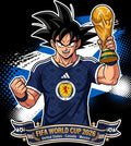 Scotland World Cup Football DTF Iron On Heat Transfer Unisex Soccer T shirt