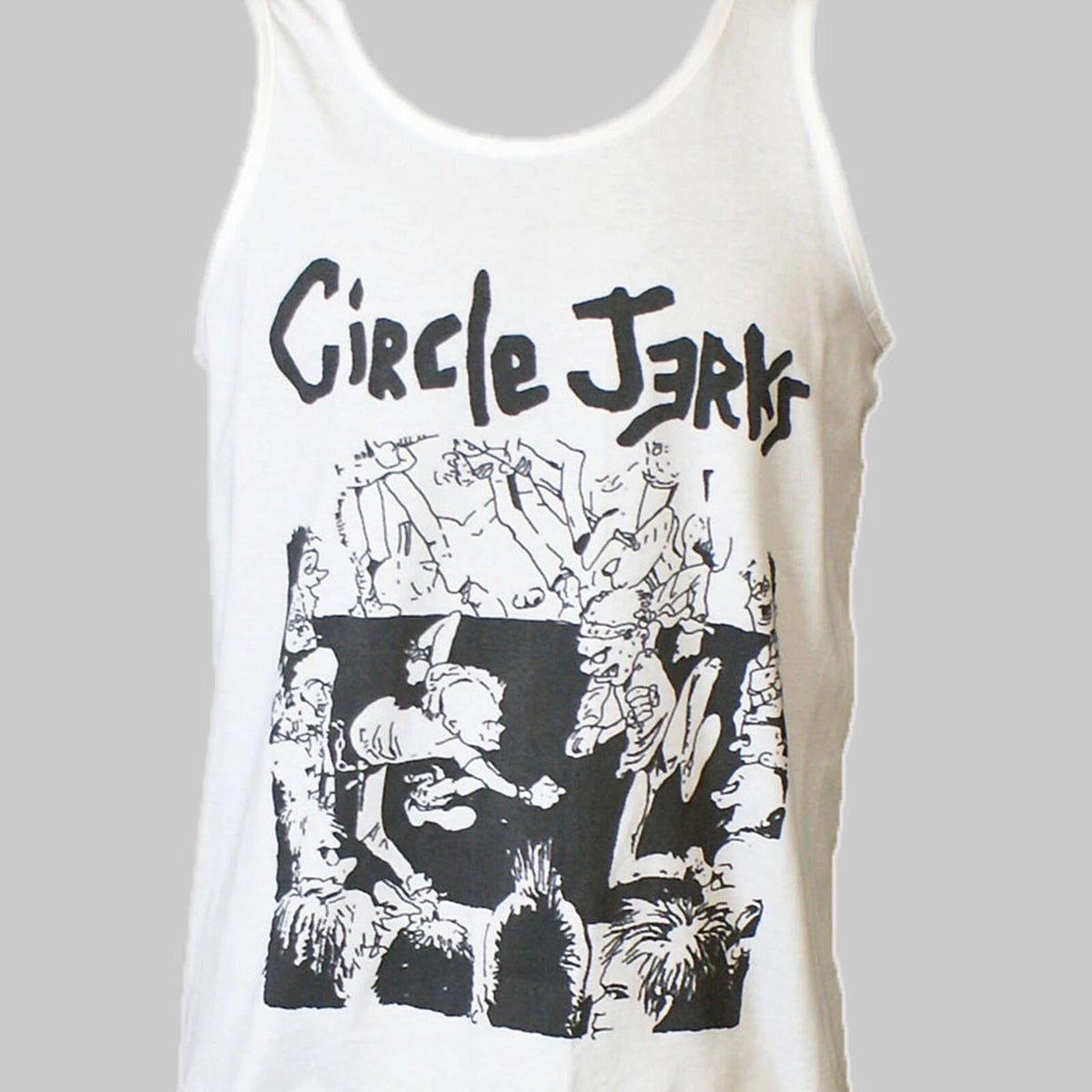 Circle Jerks Punk Rock Hardcore T-shirt Sleeveless Unisex Vest Tank Top S-3XL