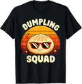 Vintage Dumpling Squad Funny Asian Food Lover Retro Dumpling T-Shirt