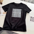 Coach New York Monogram Logo Graphic Black Fashion T-Shirt Unisex