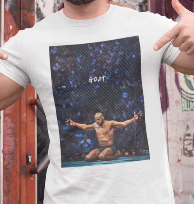Jon Jones GOAT T-Shirt | UFC MMA