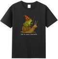 Whimsical Frog Wizard Off to Cause A Kerfuffle T-Shirt