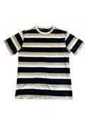 Stylish Striped Cotton T-Shirt Size M