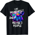 I Like MOUNT HOLLY And Maybe 3 People T-Shirt Simple City T-Shirt