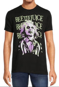 Beetlejuice Novelty T-Shirt Ghost With The Most Sz Medium M Horror Movie New NWT