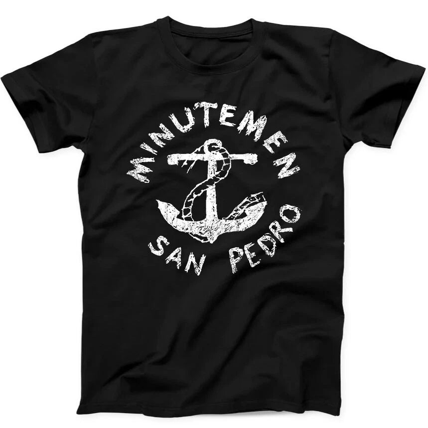 Minutemen Anchor San Pedro Punk Rock Gift Tee  T Shirt 41