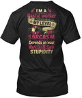 Sarcastic Postal Worker T-Shirt Made in the USA Size S to 5XL
