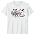 Lets Trick T-Shirt Cute Halloween Kawaii Ghost Bat Halloween Gift For Him