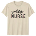 Pediatric Nurse Leopard T-Shirt - Cute Nurse Tee - pediatric NURSE