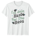 Im Just Here For The T-Shirt Cute Halloween Gift For Him And Her