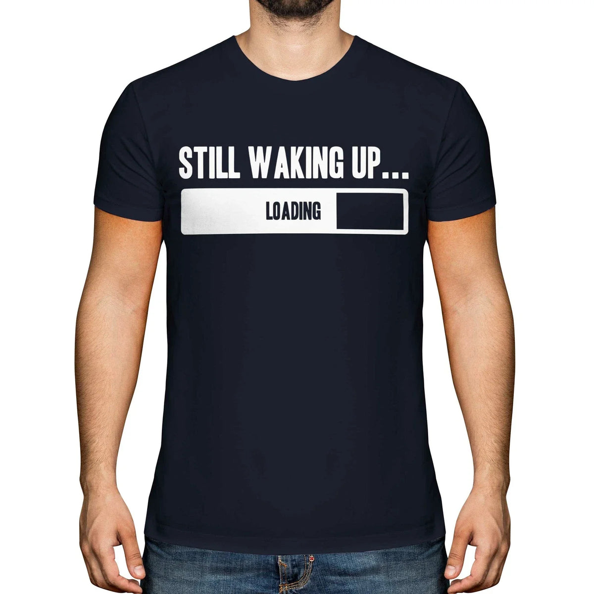 STILL WAKING UP MENS T-SHIRT TEE TOP GIFT FUNNY TEENAGER