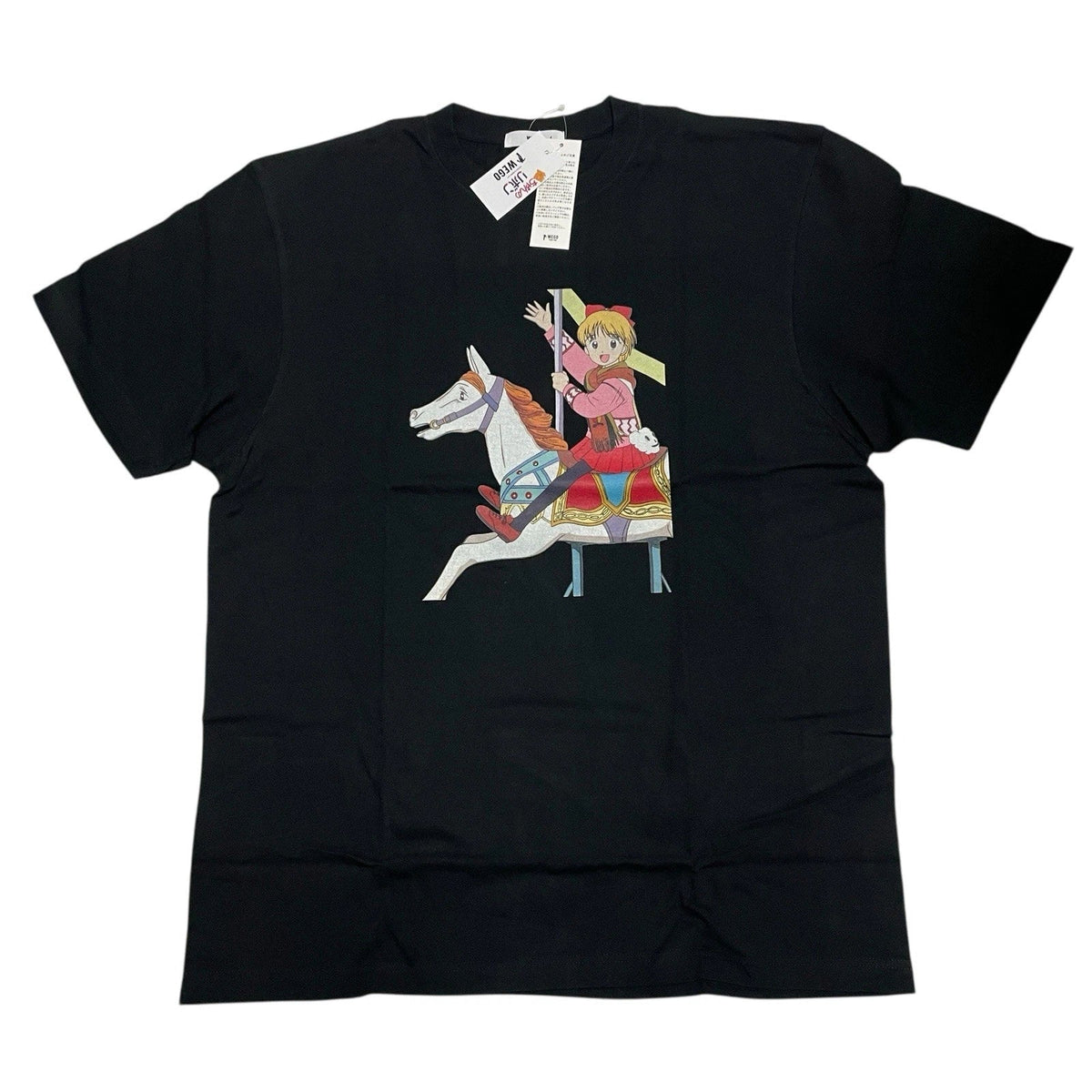 Rare Japanese Anime Hime-chan's Ribbon T-shirt Retro Magical Girl Kawaii Tee New