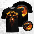 Custom Welder Apparel, Father's Day 3D T-shirt