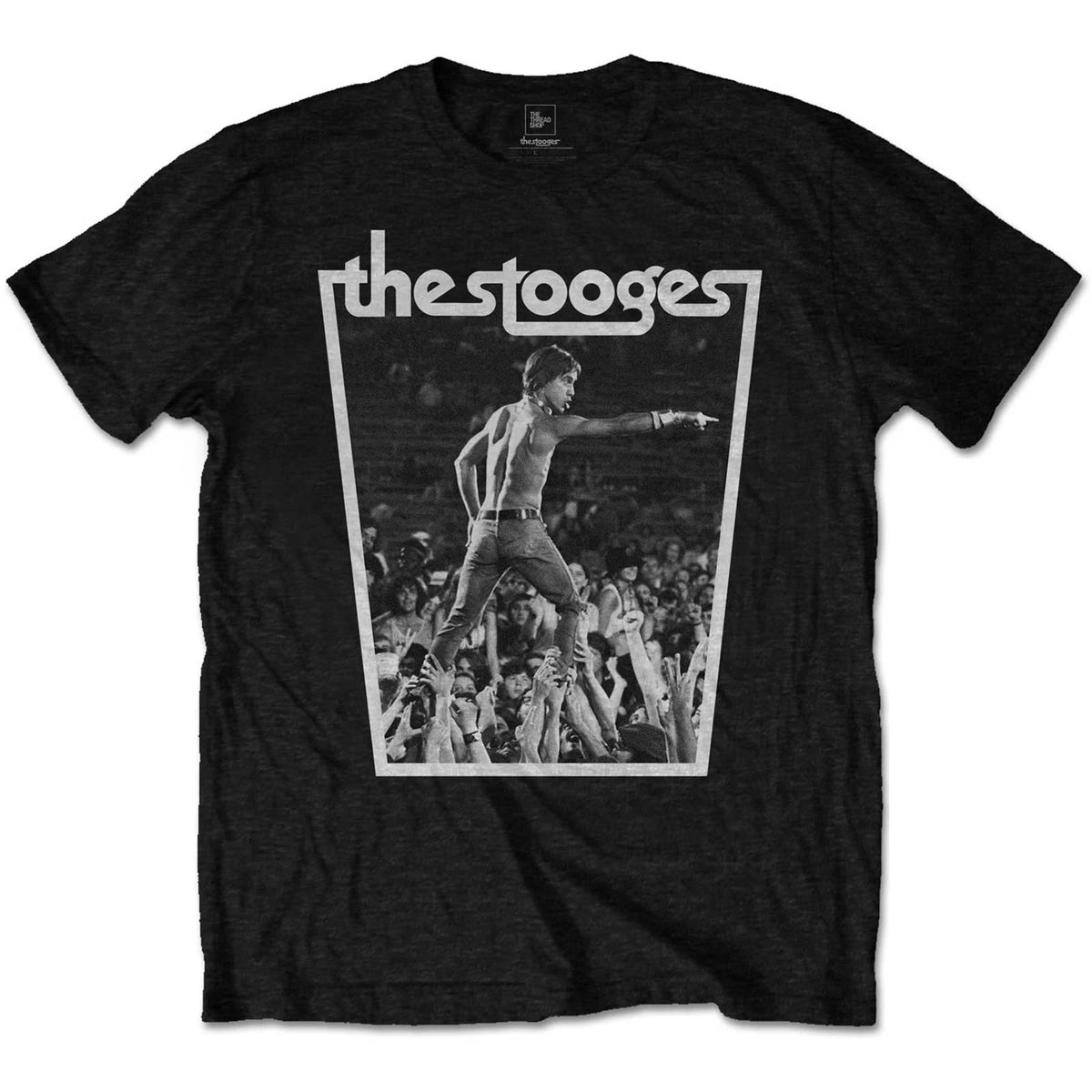 Iggy Pop and the Stooges Live Punk Gig Official Mens Unisex T-Shirt