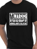 80 Year Old Git Mens Funny 80th Birthday Gift Fathers Day T-Shirt Size S-XXL