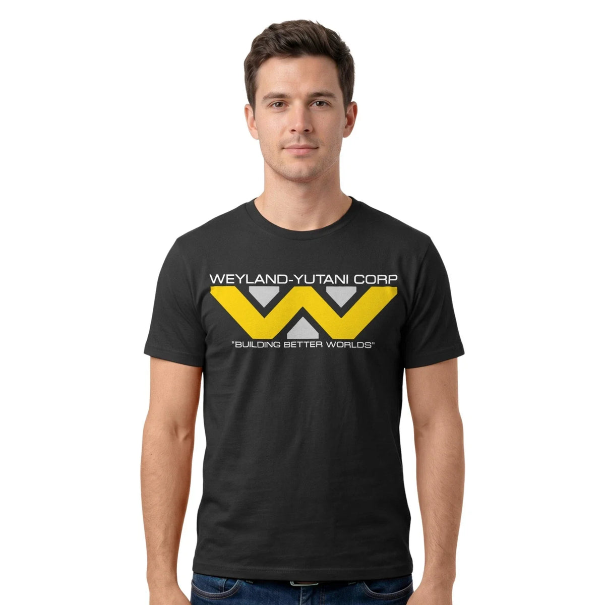 Weyland-Yutani Corp T-shirt | Building Better Worlds Alien Film Corp Space  Tee