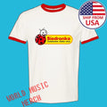 Biedronka Supermarket Men's Ringer Red Size S to 3XL
