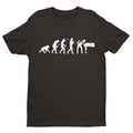 EVOLUTION OF SNOOKER T Shirt Gift Idea Pool Darwin Ape To Man Evo Design Funny