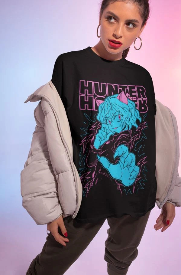Neferpitou T-Shirt Hunter X Hunter Manga Strip HXH Anime Tshirt Tee All Size