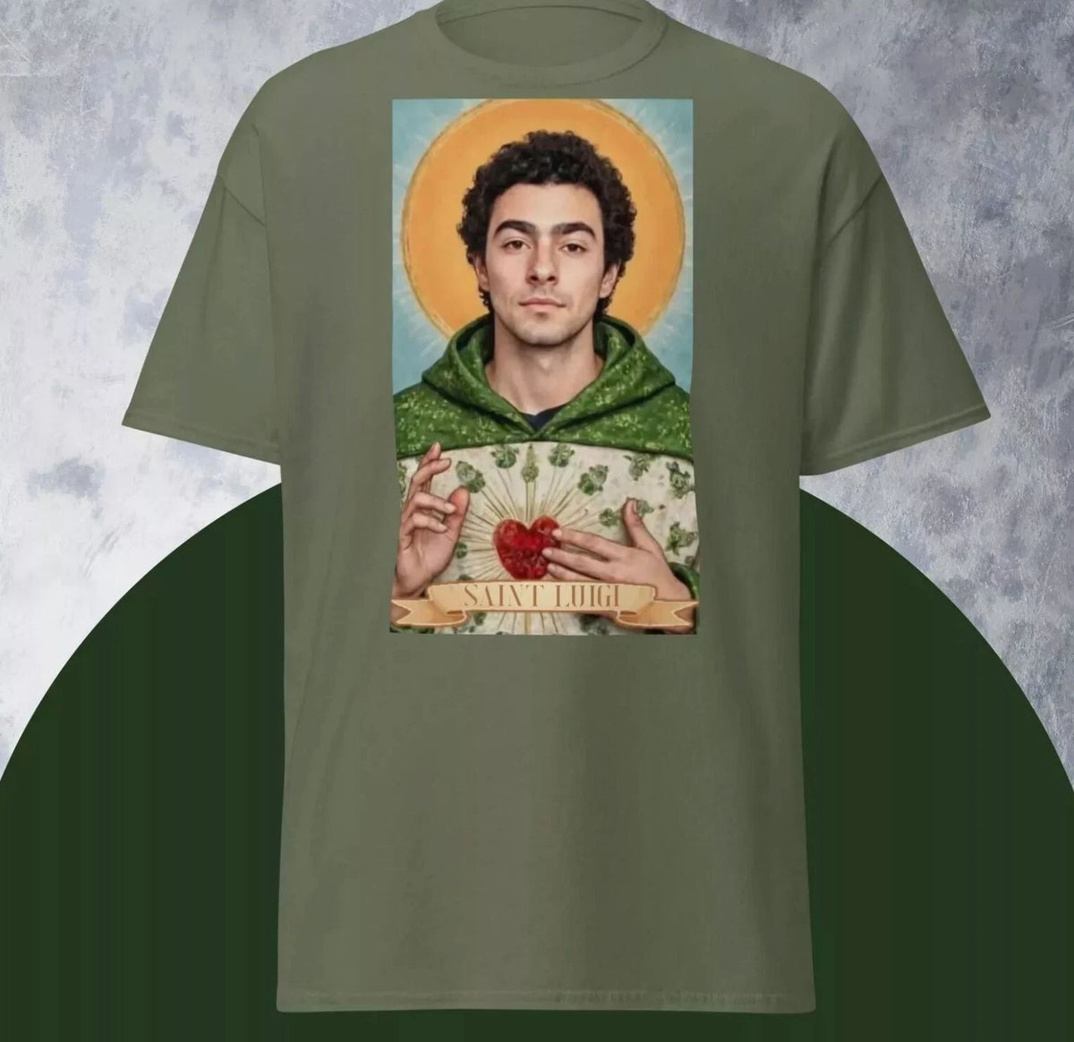 Saint Luigi T Shirt Patron of over due justice