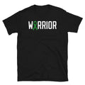 Warrior Liver Cancer Emerald Green Ribbon Support Short-Sleeve Unisex T-Shirt