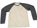 Columbia Men's Long Sleeve Raglan Stone Shark Heather