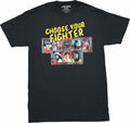 Mortal Kombat New Adult T-Shirt - Character Select Screen