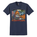 Fish and Chips Poker Players Funny Tee