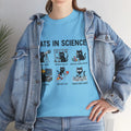 Cats in Science T-Shirt | Cute Science Cat Illustrations