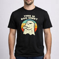 Gildan Heavy Cotton This is Boo Sheet Ghost Halloween T Shirt Mens Medium