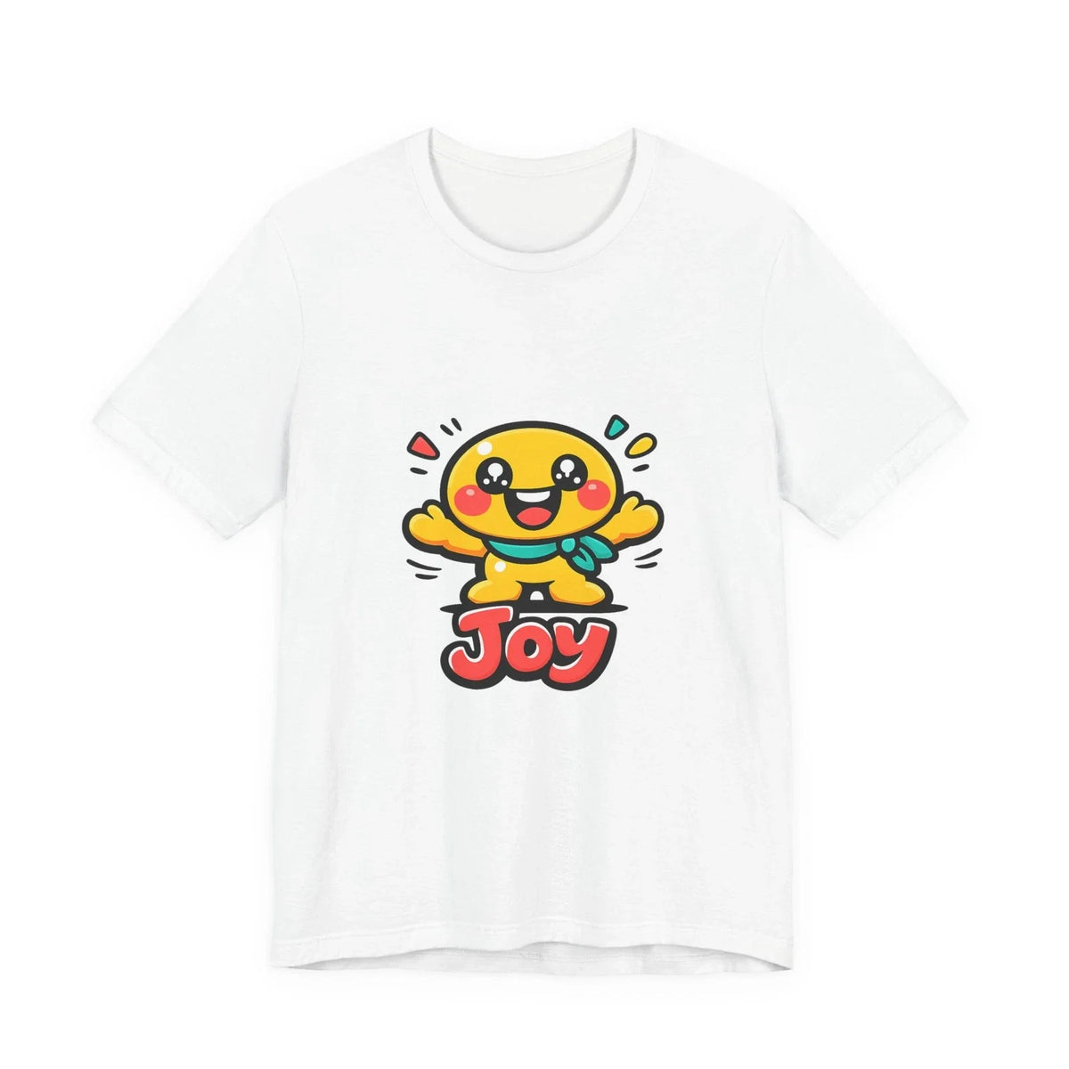 Joy Blob Cartoon Tee | kawaii minimal, thick outline