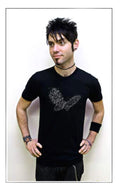 Butterfly Emo T-Shirt – Indie Style Fashion Aesthetic BW Tee