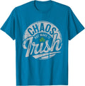 Irish Chaos Lucky Clover Party Vibes Unisex T-Shirt