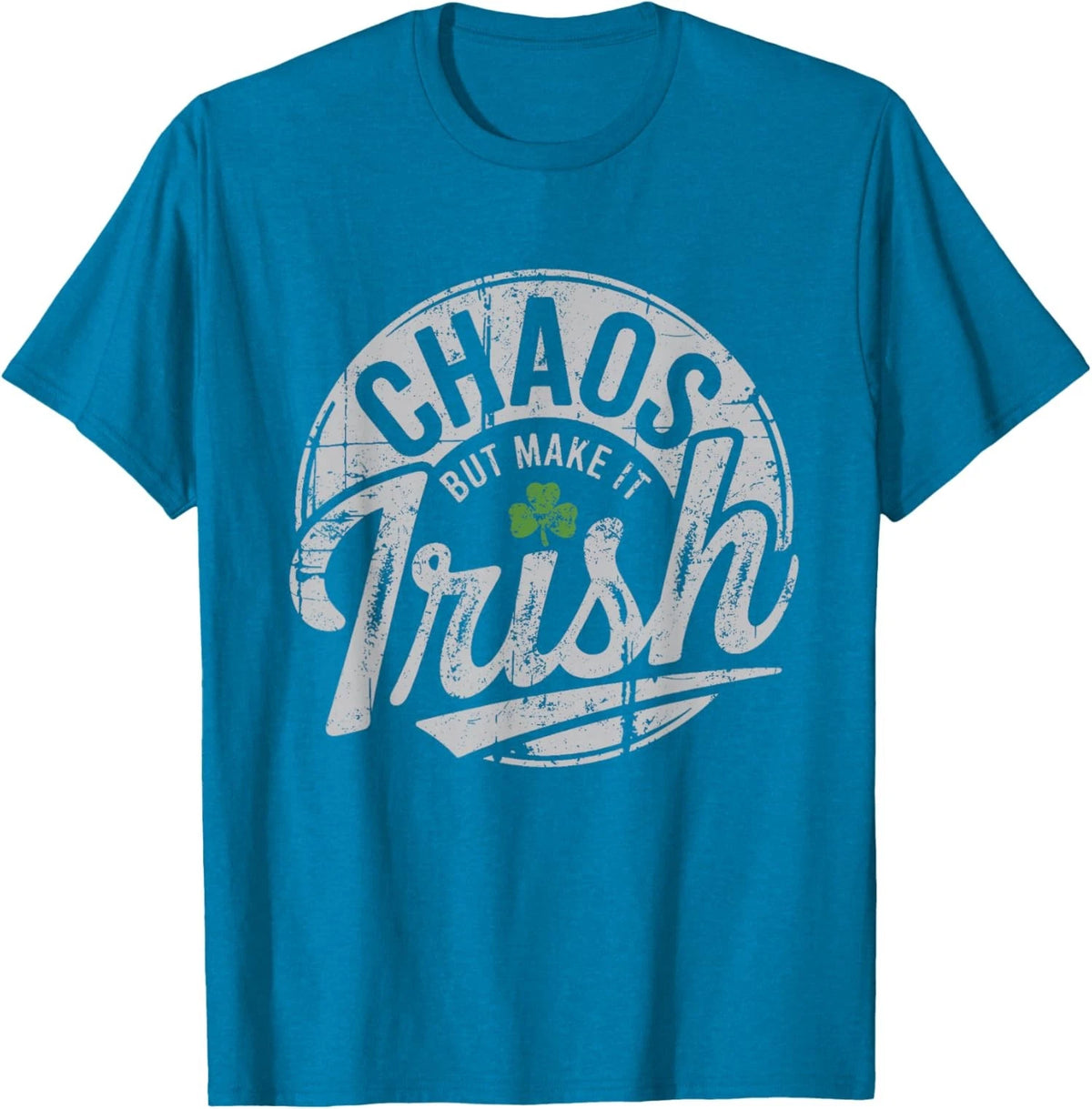 Irish Chaos Lucky Clover Party Vibes Unisex T-Shirt