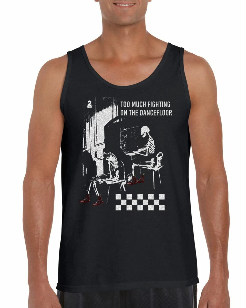 Ghost Town Too Much Fighting The Specials Ska Men's Vest Tank Top