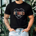 Funny Retirement T-Shirt for Women Proud Retired Life Quote Graphic Tee