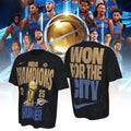 Limited Edition OKC Thunder Champions Won For The City T-Shirt