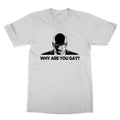 Why Are You Gay t-Shirt Meme Viral African News Interview Graphic Tee Funny Gift