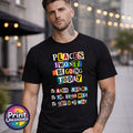 Places I Won't Be Going Today Funny Work T Shirt Sarcastic Office Tee Gift S-2XL