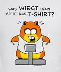 Mens T-Shirt White Hamster Funny Quote Print Round Neck Jersey