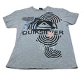 Vintage Quiksilver T-shirt Mens Large Y2K Gray Hip Hop Punk Rock Skater Indie