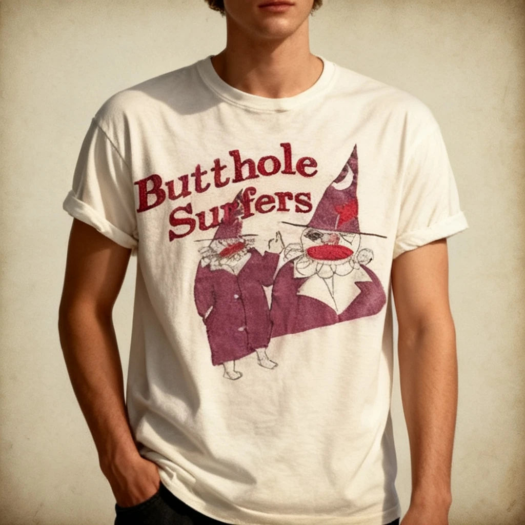 Vintage Butthole Surfers Band Gift For Fans Men S-5XL Nwt