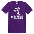 Anytime Fitness Gym Men's Purple Size S-3XL