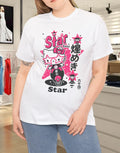 Star Babee Kawaii Kitty Retro T-Shirt