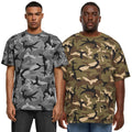 Urban Classics Heavy Oversized Camo Tee Men's Camouflage Cotton T-Shirt New